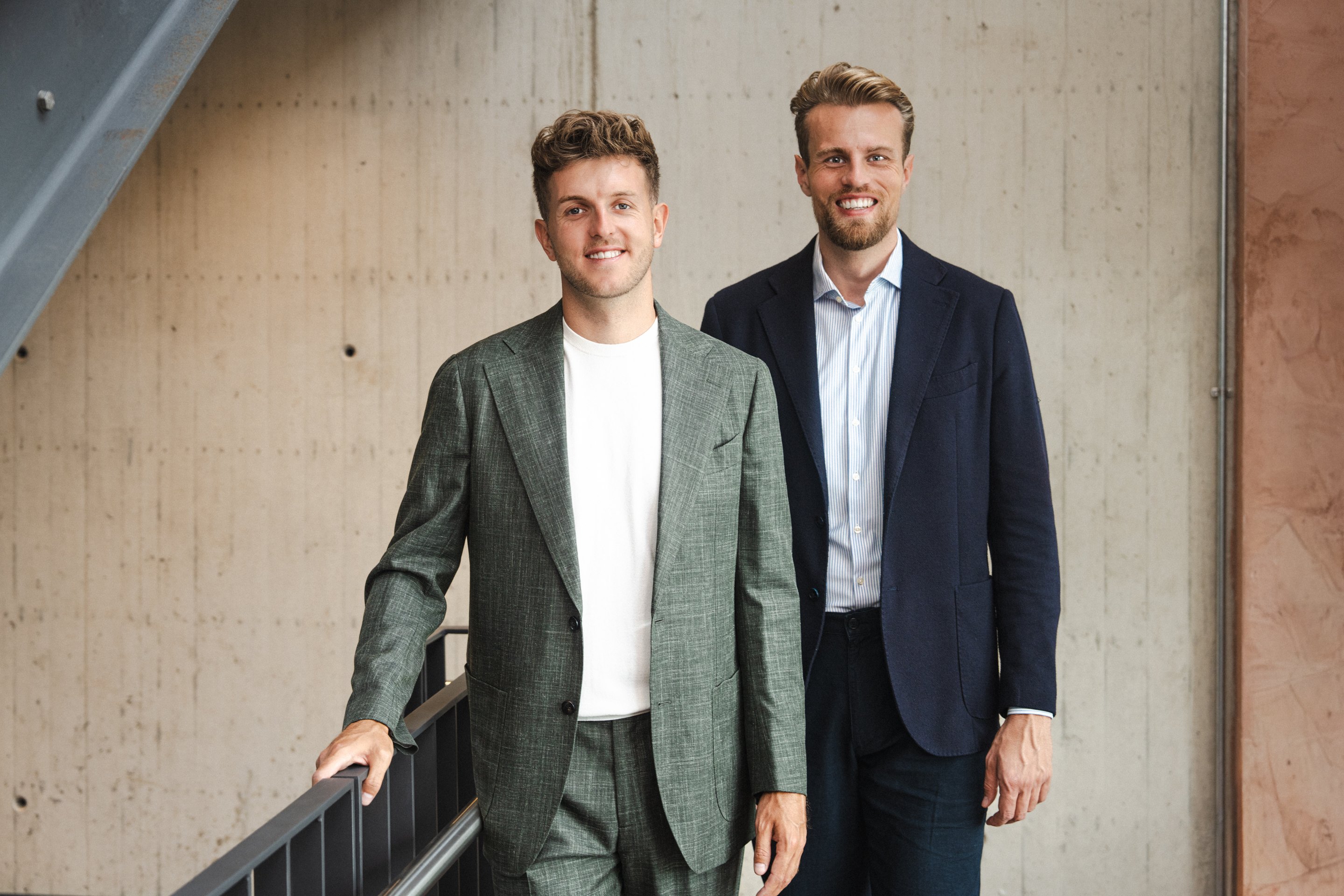 Tom Heblich und Jakob Schluttenhofer
